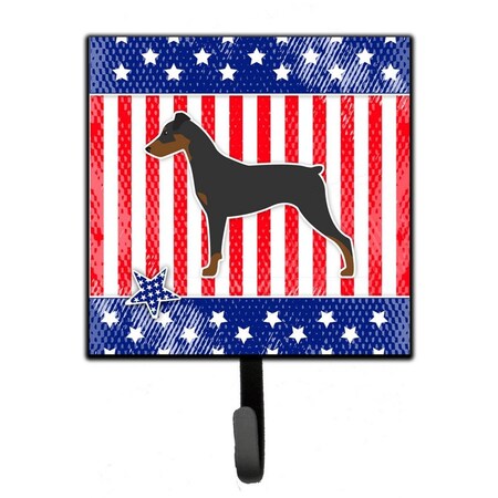 Jensendistributionservices USA Patriotic German Pinscher Leash or Key Holder MI2087087